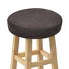 Shinnwa Round Bar Stool Round Stool Stool Kitchen Chair Round Chair Elastic Easy To Round Stool Cushion Diameter Brown Cushion, Cover, Cushion,