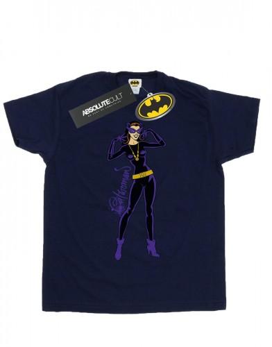 DC Comics Womens/Ladies Catwoman Happy Pose Cotton Boyfriend T-Shirt
