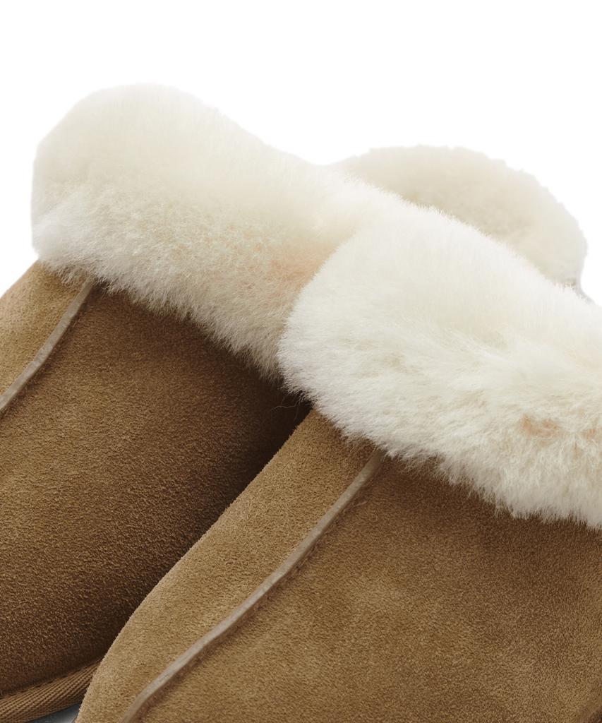 Ugg [Женские] Тапочки из замши и овчины (Scapette II) - Каштановый / 1106872Che