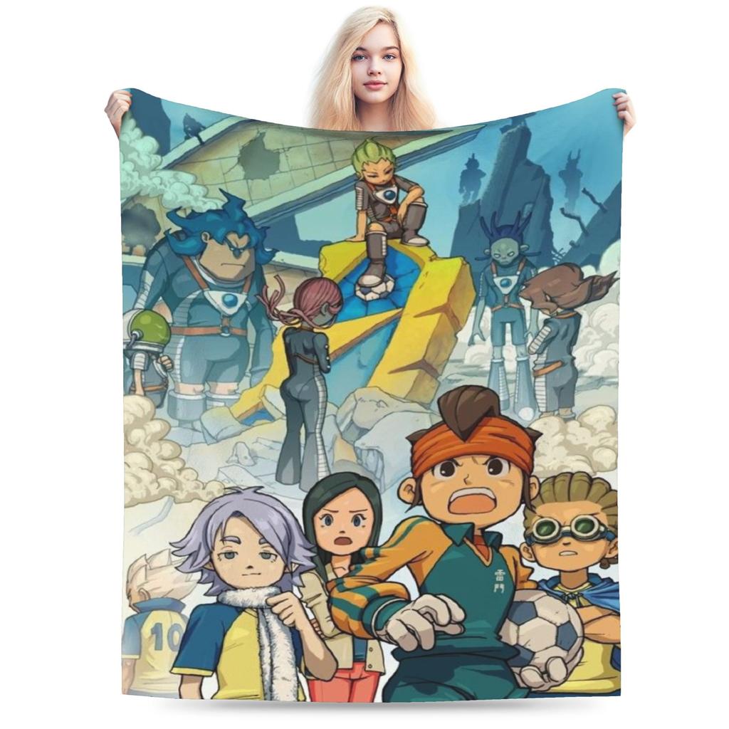 Stylish Inazuma Eleven: Victory Road Blanket Super Soft Flannel  Comfortable Throw Blankets Machine Washable