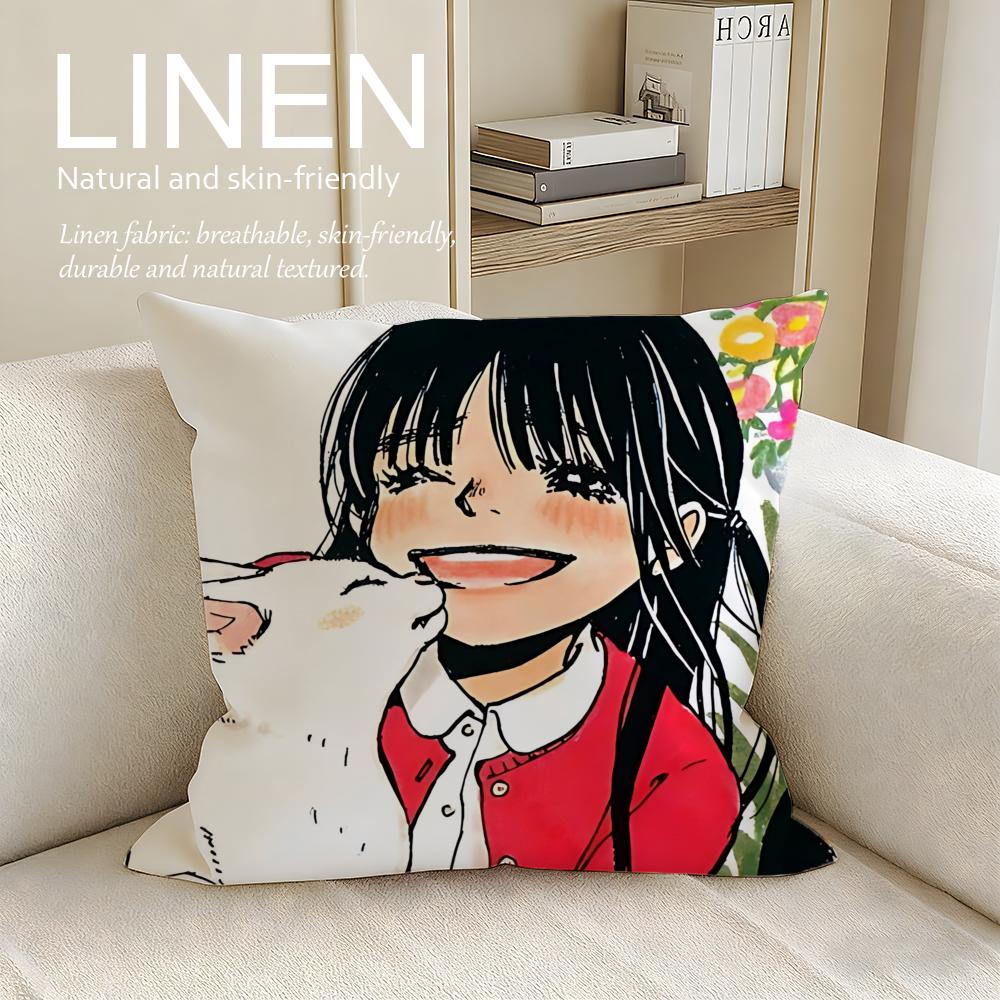 Anime Sangatsu no Raion Cushion Cover Pillowcase Set Pcs x x Breathable Washable Sofa Cushion Cover