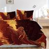 Dragon Battle Bedding 3 Piece Set Hd Print Duvet Cover Pillowcases For Teens Adult Bedroom Decoration Christmas Gift C9211431