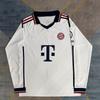 Long Sleeve Football Jerseys Fans - National Team Club Soccer Shirts Cotton Blend All Unisex Adult