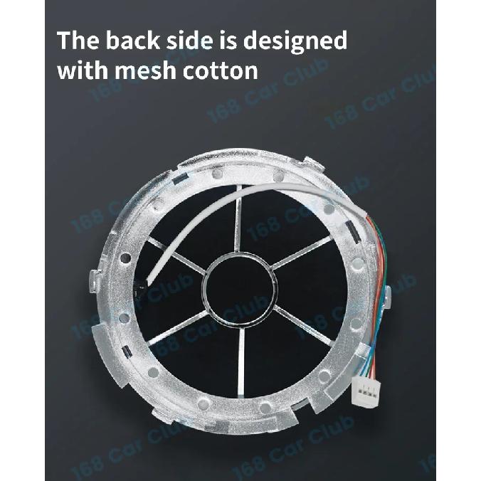 LED Ambient Lights For Mercedes Benz W205 W213 X253 W238 C/E/GLC Class E Coupe Car Door Horn Decorative Shell New Speaker Cover