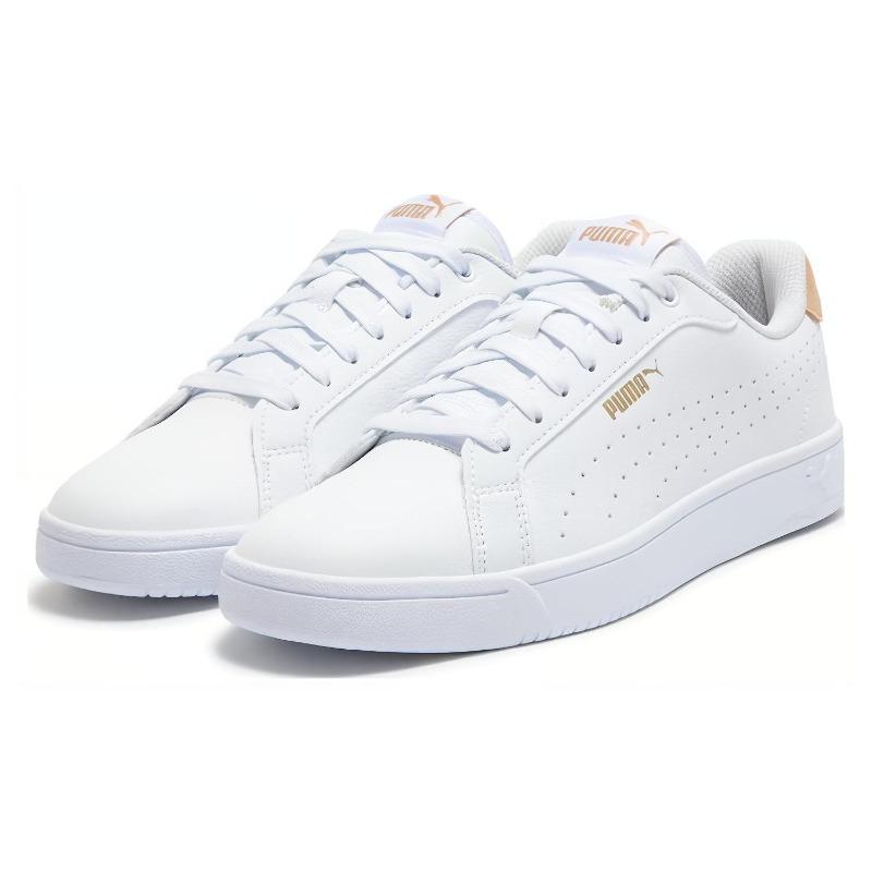 Puma Grounded Perf Унисекс Низкие Скейт-Кеды Белые 398418-04
