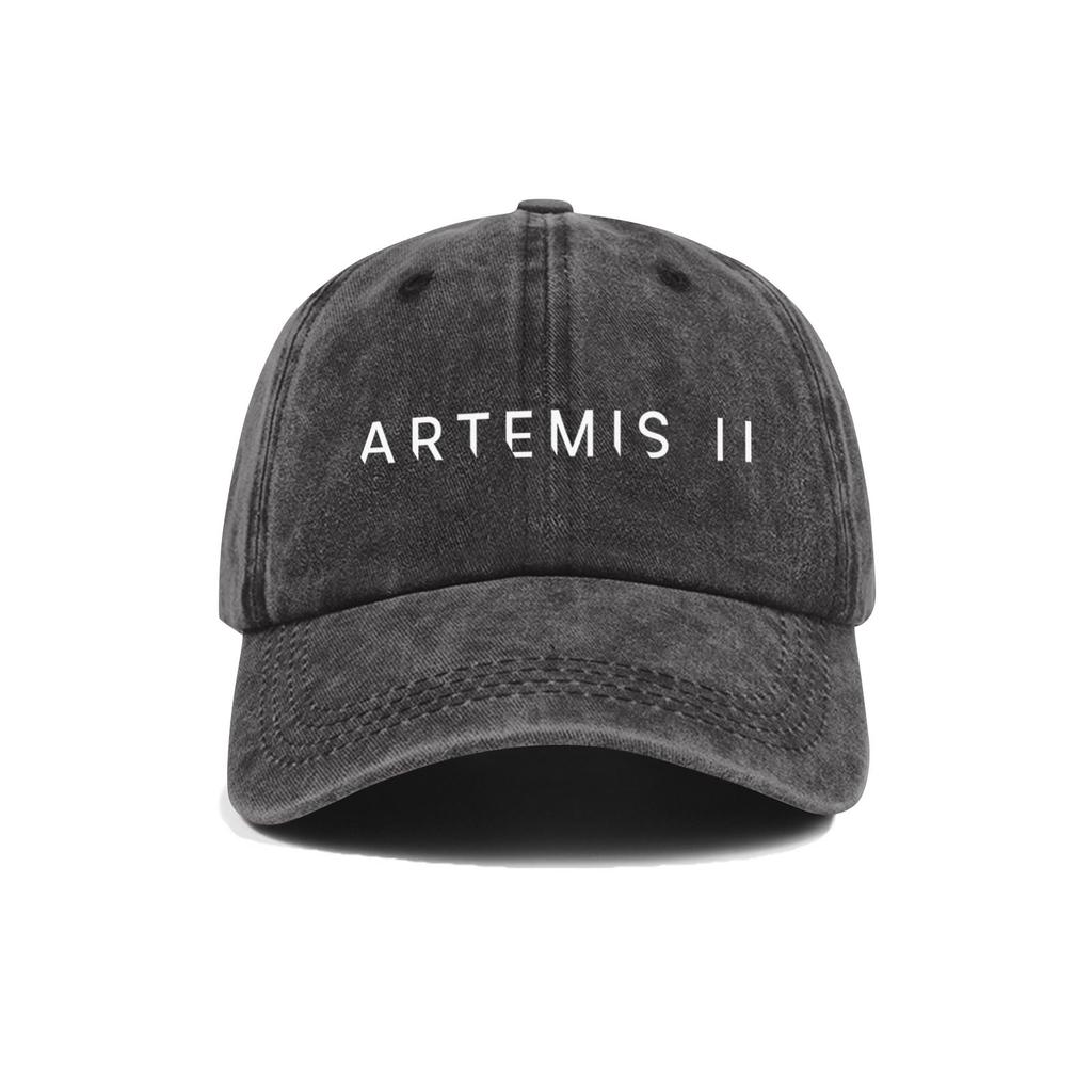 Повседневная Унисекс Регулируемая Бейсболка с Вышитым Дизайном Artemis II Прочная Хлопковая Твил Ткань Структурированный Козырек Низкий Профиль