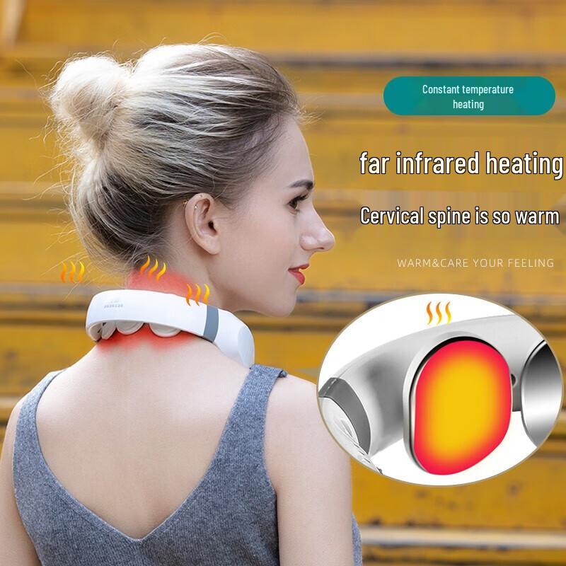 Hezheng HZ-INECK-2 Smart Neck Massager with Heat & Pulse CN plug (adapter included)
