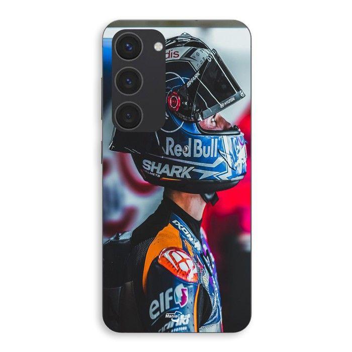 Чехол для телефона - MANIACASE - Samsung Galaxy S23 - Силиконовый - Гибкий - Мигель Оливейра MotoGP