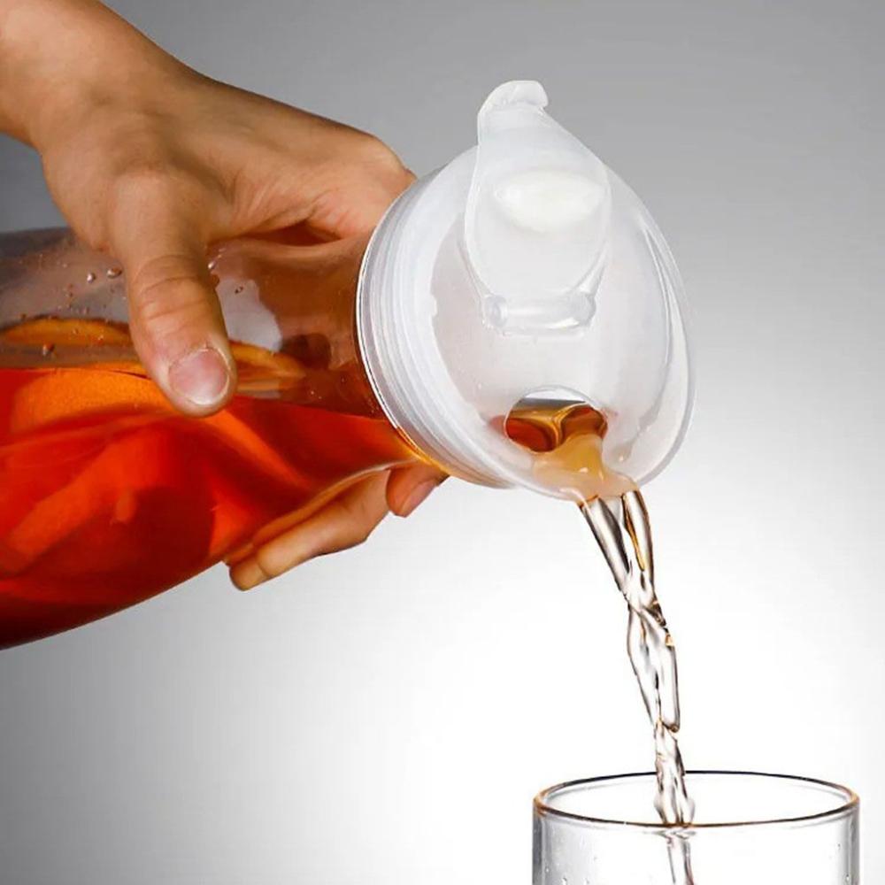 for Cold Drink Drinkware Transparent With Lid Water  Carafe Water Bottle Lemonade Jar Juice Pitcher