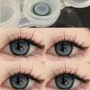 Colored Contact Lenses Myopia Lenses with Diopters Cosmetic Contact Lens Wholesale 2 Pcs Yearly Eye Beautiful Pupil Makeup