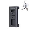 PULUZ Cold Shoes Aluminum Alloy Phone Clamp Holder Bracket(Black)