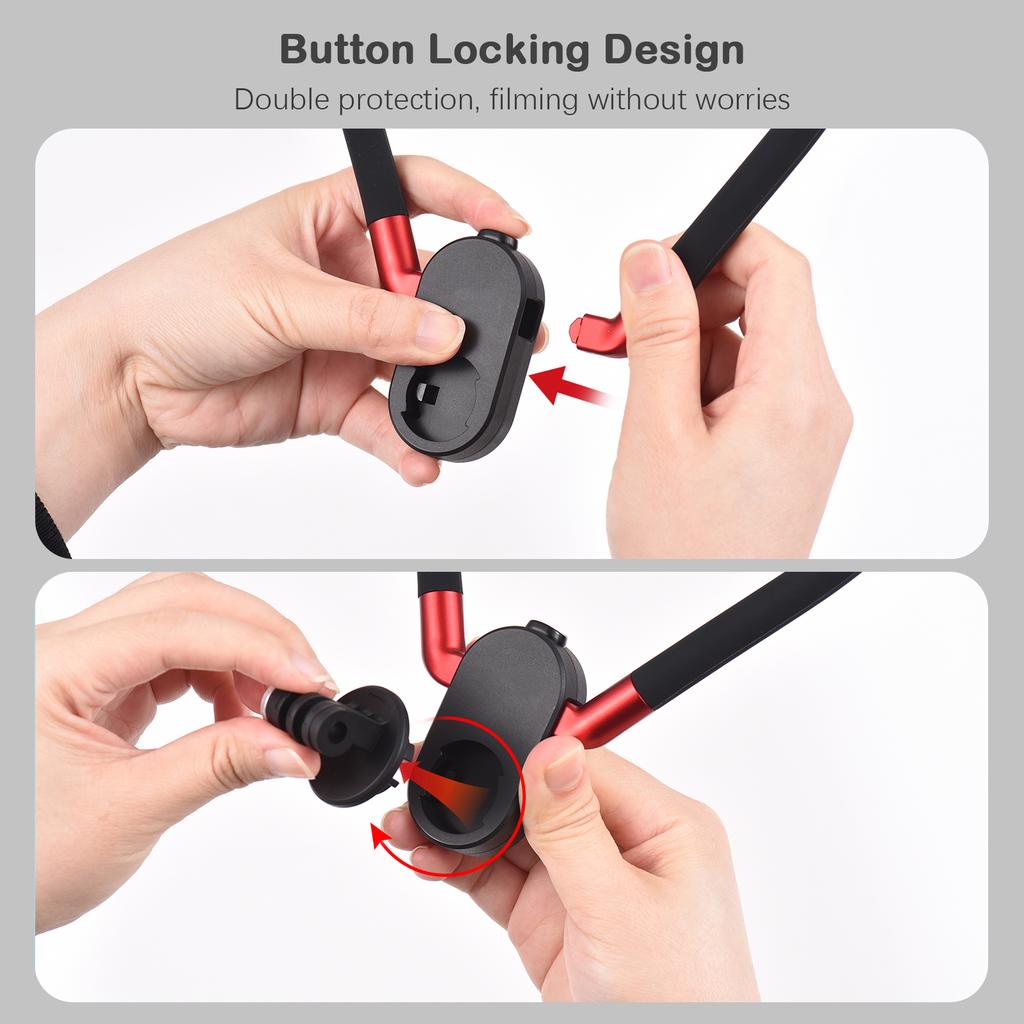 Нагрудный держатель для спортивной камеры, крепление на шею для смартфона, нагрудный держатель с адаптером для крепления экшн-камеры