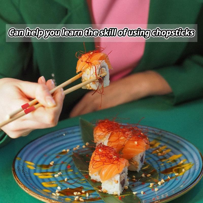 12/1 шт. многоразовые палочки для еды, обучающие китайские палочки для еды, держатели для детей, начинающих тренеров или учащихся, кухонная посуда