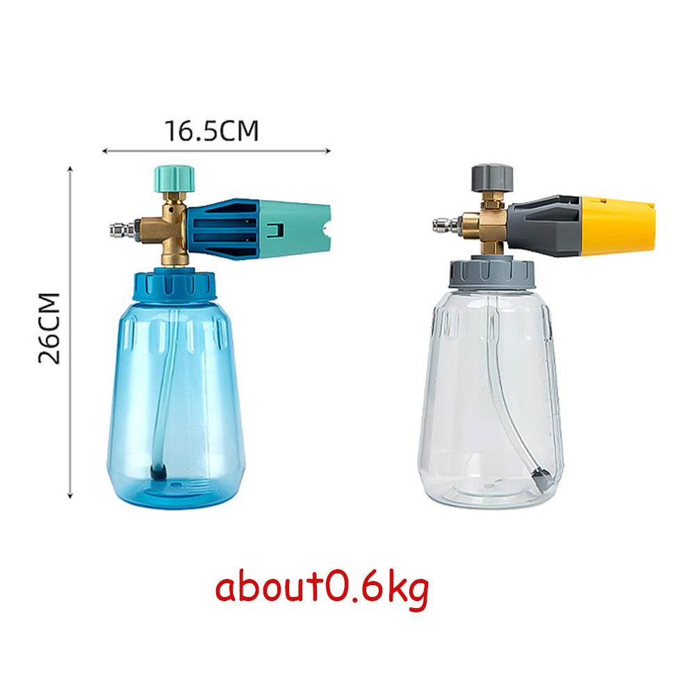 1LFoam Lance for Car Washers Foam Nozzle Foam Gun Foam Genenrator Foam Sprayer Foam Canno for High Pressure Car Wash Water