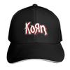 Кепки Korn Music Rock Band Модные Повседневные Бейсболки Регулируемая Шляпа Хип-Хоп Летние Унисекс Бейсболки