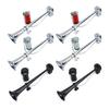 7-Inch Single Trumpet Air Horn Zinc Alloy 12V/24V 128dB Loud Sound for Cars Trucks