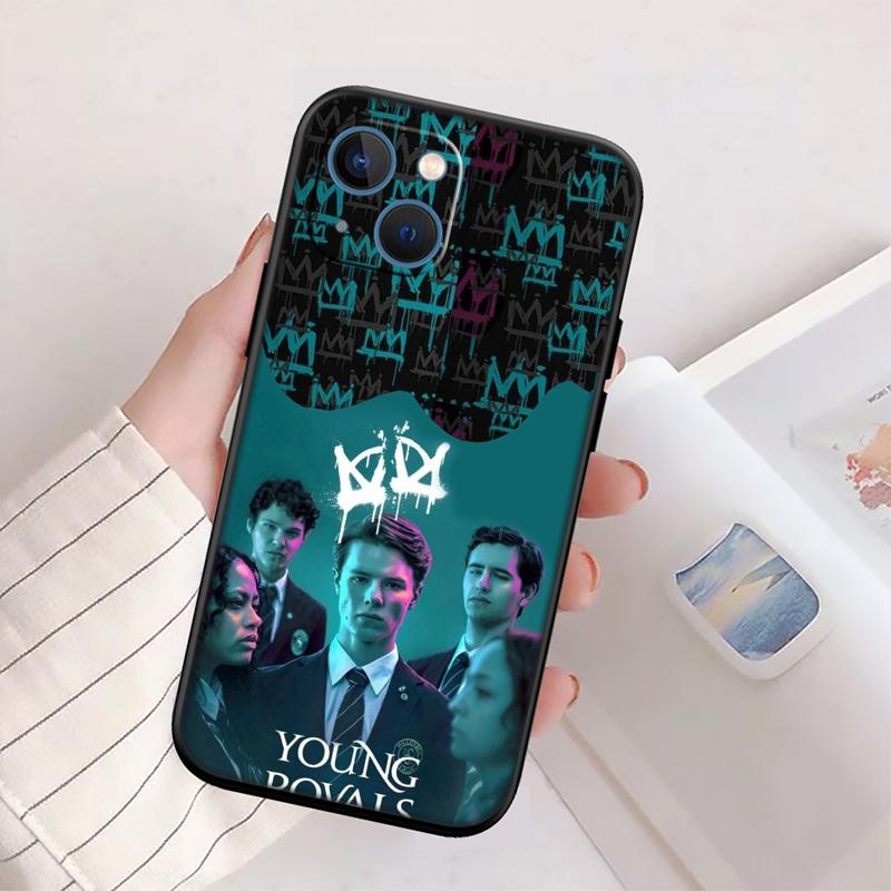 RP75 Young Royals Phone Case for Samsung Galaxy A11 A12 A13 A15 A52S A53 A55 A56 A70 A71 A72 A73 F06 F16 F56 S10 Plus S10e