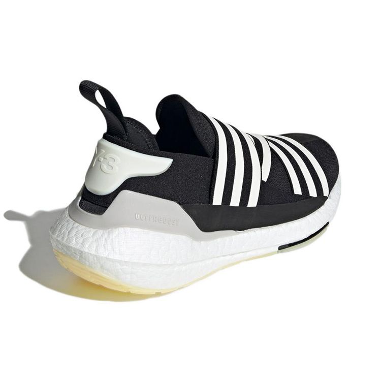 Adidas Y-3 UltraBoost 22 Black White Unisex Sneakers Core-White Chalk-Pearl GX1079
