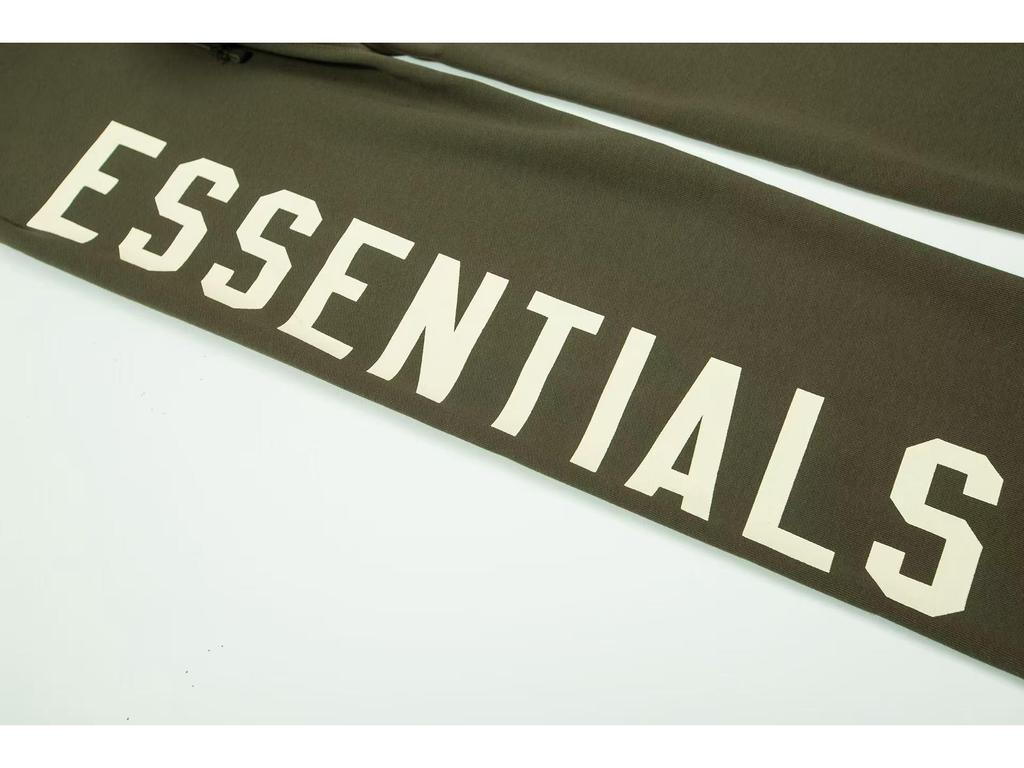 ESSENTIALS Унисекс Модные Спортивные Штаны с Принтом Букв - Свободные Повседневные Уличные Длинные Брюки