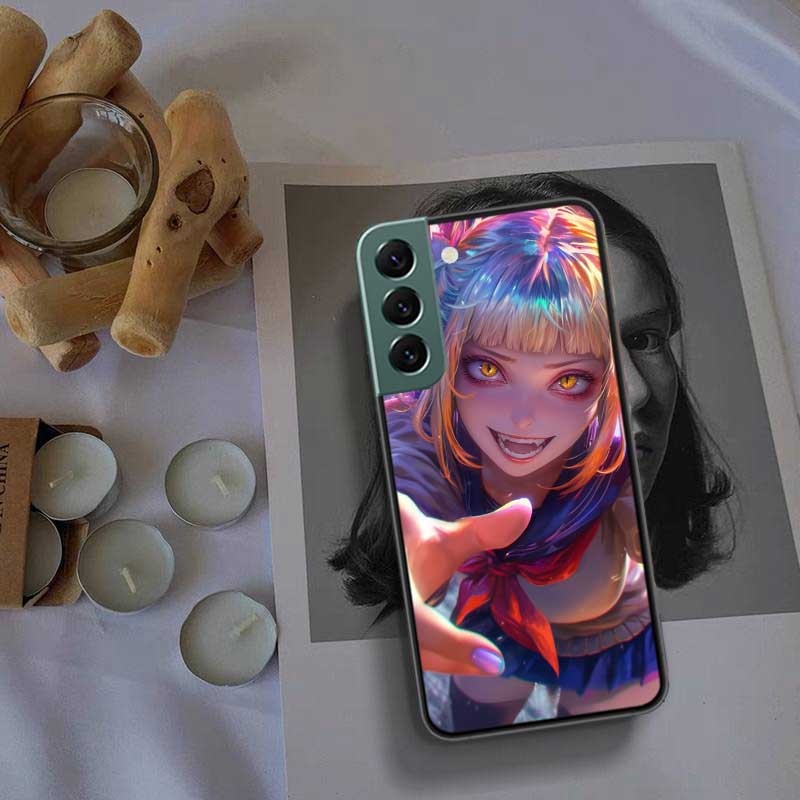 Himiko Toga Anime Phone Case For Samsung Galaxy S22 S25 Ultra S21 S10 Plus S26 Edge S20 S23 S24 FE Cover Silicone Soft TPU C