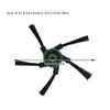 6PCS Plastic Hub Vacuum Floor Brush for iRobot Roomba S9/S9+ S9plus Dust Pickup