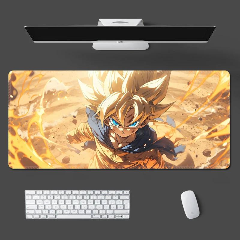 Мужской коврик для мыши кожаный аниме Dragon Ball водонепроницаемый противоскользящий коврик для мыши Сон Гоку настольный коврик настраиваемый с фиксацией коврик для ноутбука коврик для клавиатуры студенческий коврик для письма