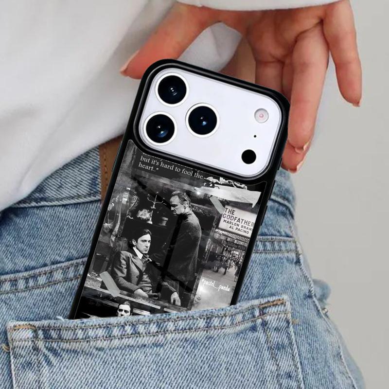 The Godfather Don Corleone Phone Case for iPhone 17ProMax 12 13 14 15 16e 17 Pro Max Plus Air Cover
