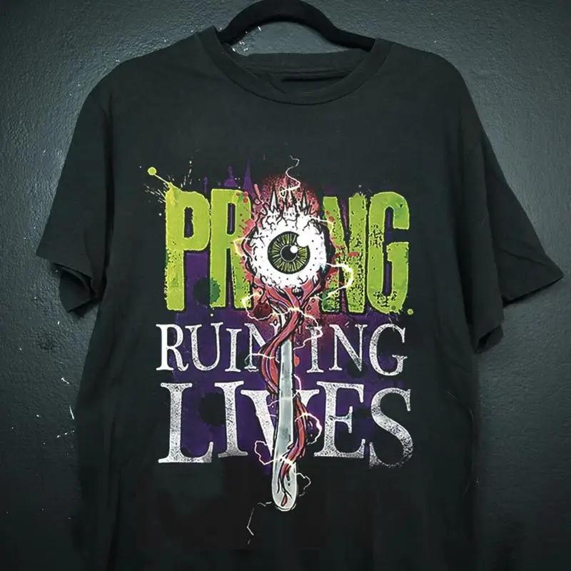 Prong Ruining Lives T Shirt Black All Size
