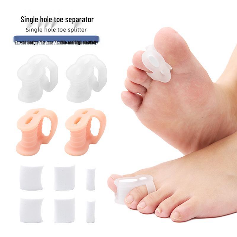 Silicone Adjustable Toe Separator & Bunion Corrector