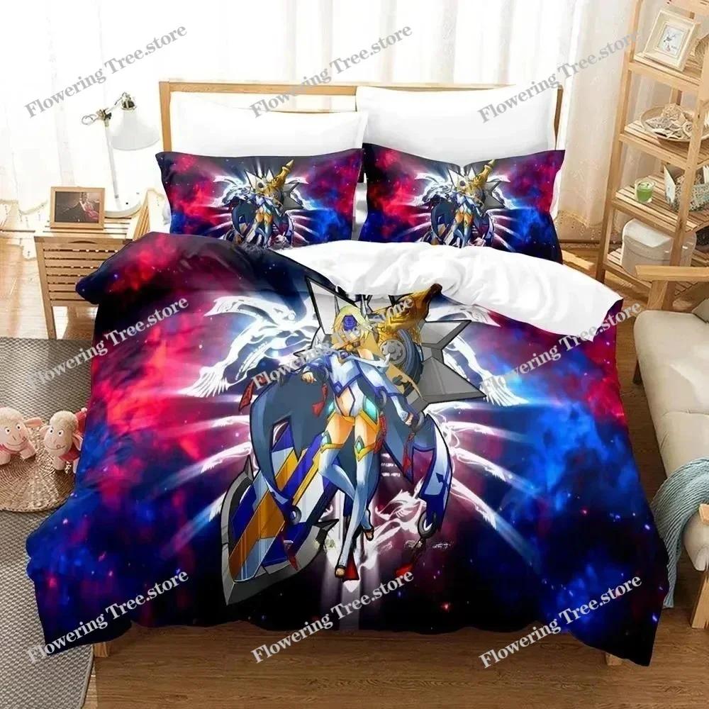 Новый Personality 3D Печатный Аниме Blazblue Комплект Постельного Белья Мультяшный Комплект Взрослый Детская Спальня Пододеяльник Комплекты Домашний Текстиль029