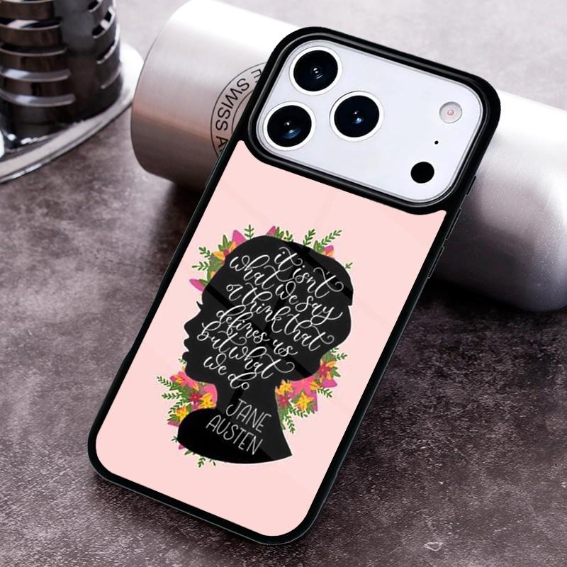 Pride And Prejudice Jane Austen Phone Case for iPhone 17 16 15 Pro Max Air 14 13 12 11 Plus Shockproof Capa Cover