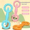 Собака Зубная Жевательная Игрушка Дизайн Резина Прочная Для Чистки Зубов Устойчивая к Жеванию Интерактивная Кость Щенки Развитие
