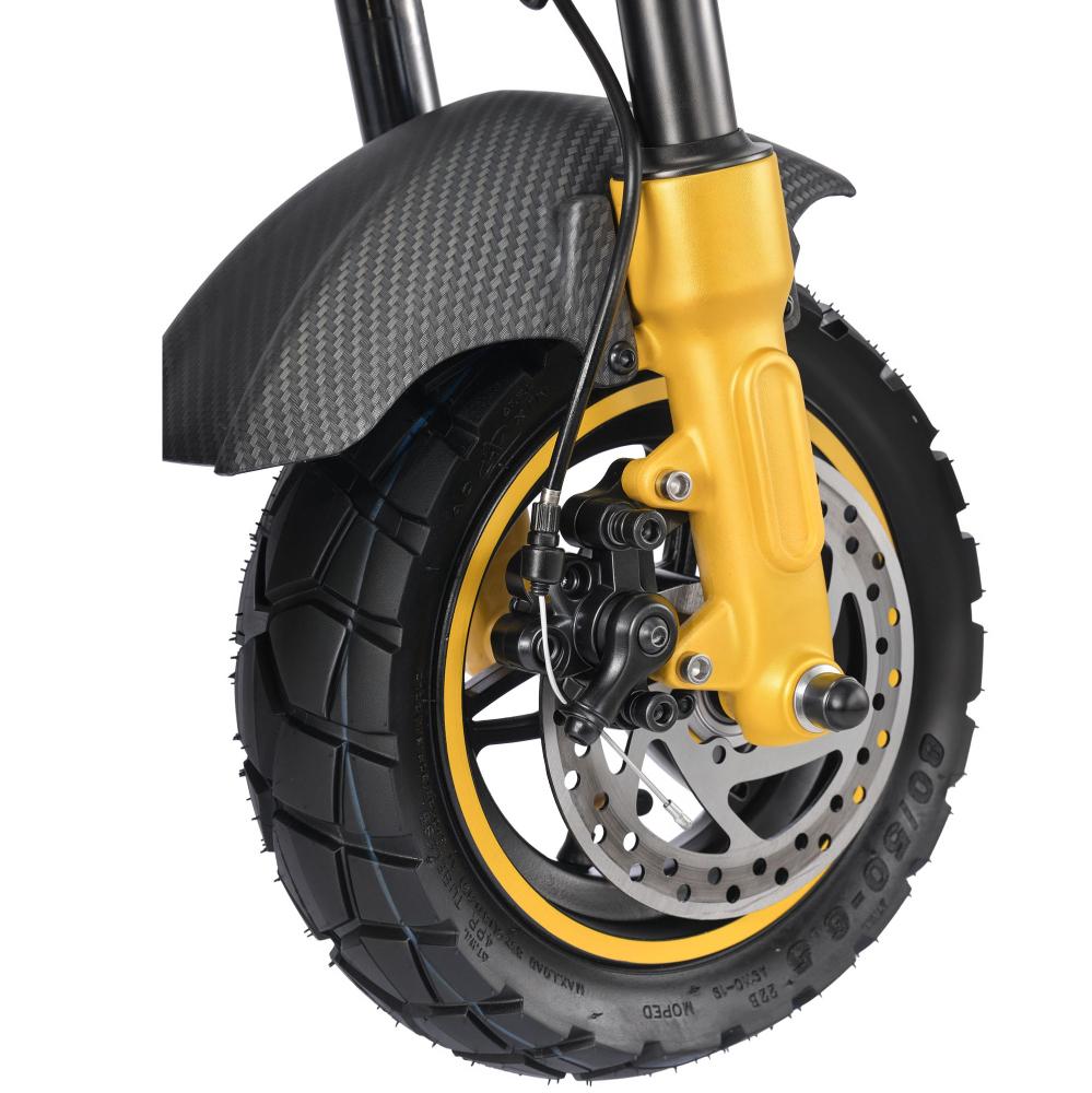 Twofish V2Max Off-Road Electric Scooter 53KM/H Top Speed 120KG Load 50KM Max Range 800W Motor 10 Inch Tires E-Scooter