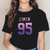 Футболка Bangtan World Tour 2026 Унисекс Большого Размера Kpop Харадзюку Футболка V Тэхён Чонгук Фанаты Милые Шуга Уличный Стиль Эстетика Харадзюку Топ для Женщин