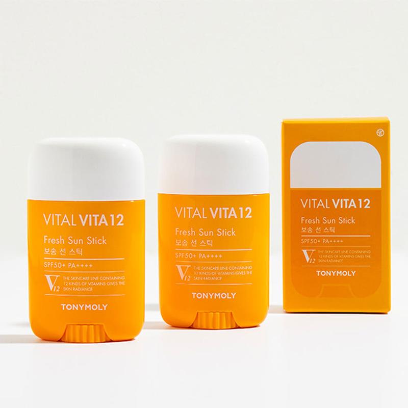 Tonymoly Vital Vita12 Fresh Sun Stick SPF 50+ PA++++ 22 г