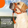 Dog Head Halter With Safety Strap, Dog Head Collar With Reflective Strap, No-pull Dog Collar Adjustable Dog Harness Training-In Stock 25-26