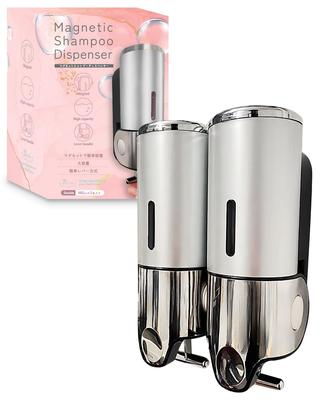 Салатный шампунь Магнитный шампунь Большая стена Разработано японской компанией Yurila Набор [Featuring Club] Диспенсер, Диспенсер, Бутылка, Емкость, Сильный,