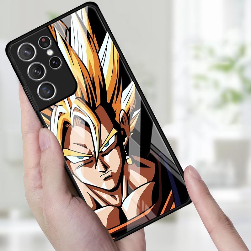 Case for Samsung Galaxy S25 S20 FE S24 Ultra S21 S10 S8 S23 Plus Note 10 20 8 9 S22 S9 Phone Cover D-ragonS B-allS Goku