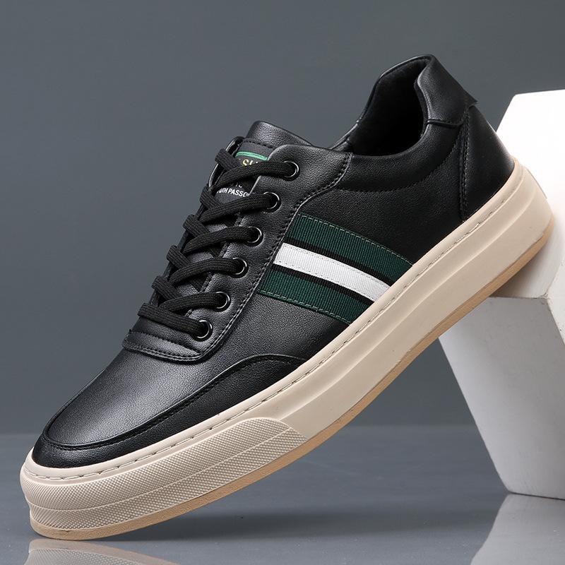 Кеды мужские новая весна кожаные туфли мужские повседневные туфли тренд универсальные белые туфли мужские