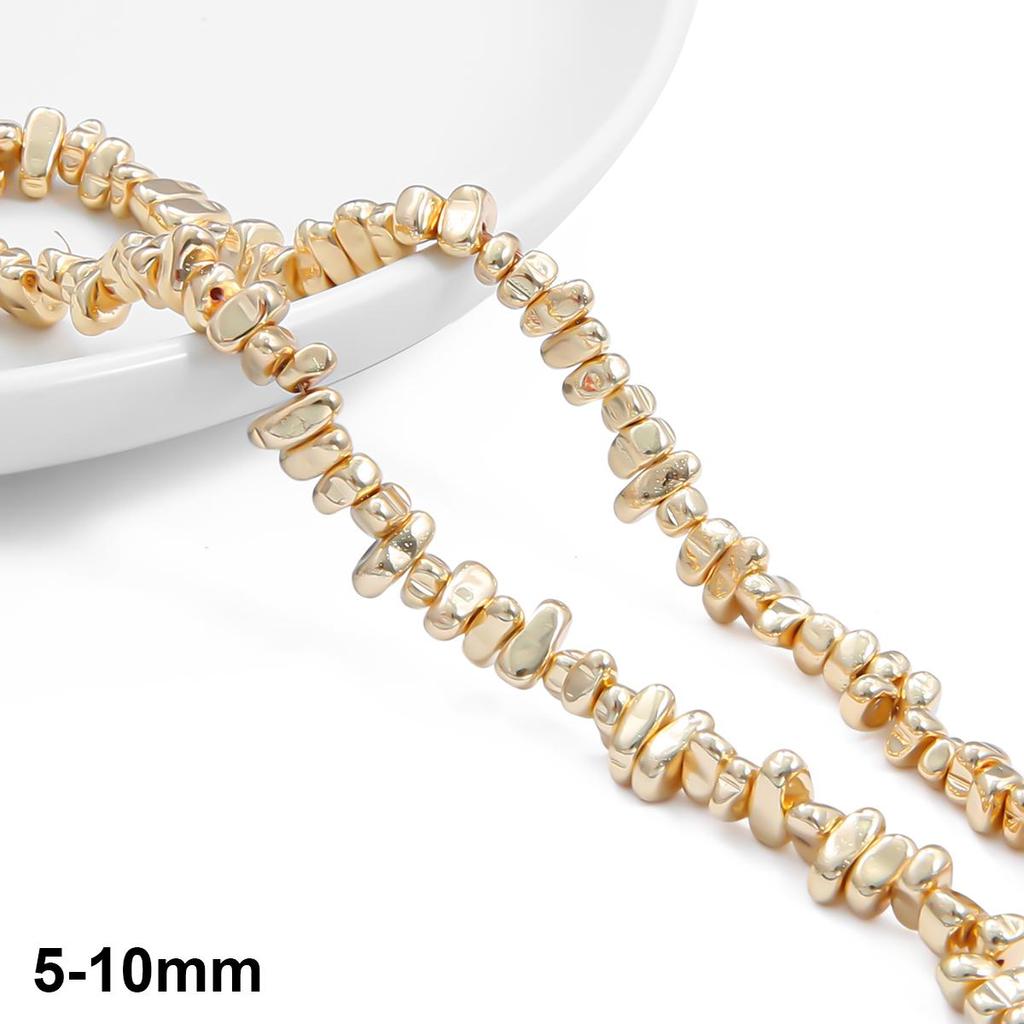 Бусины из натурального камня, черные гравийные бусины из желчного камня для изготовления ювелирных изделий, браслет, ожерелье, ножной браслет