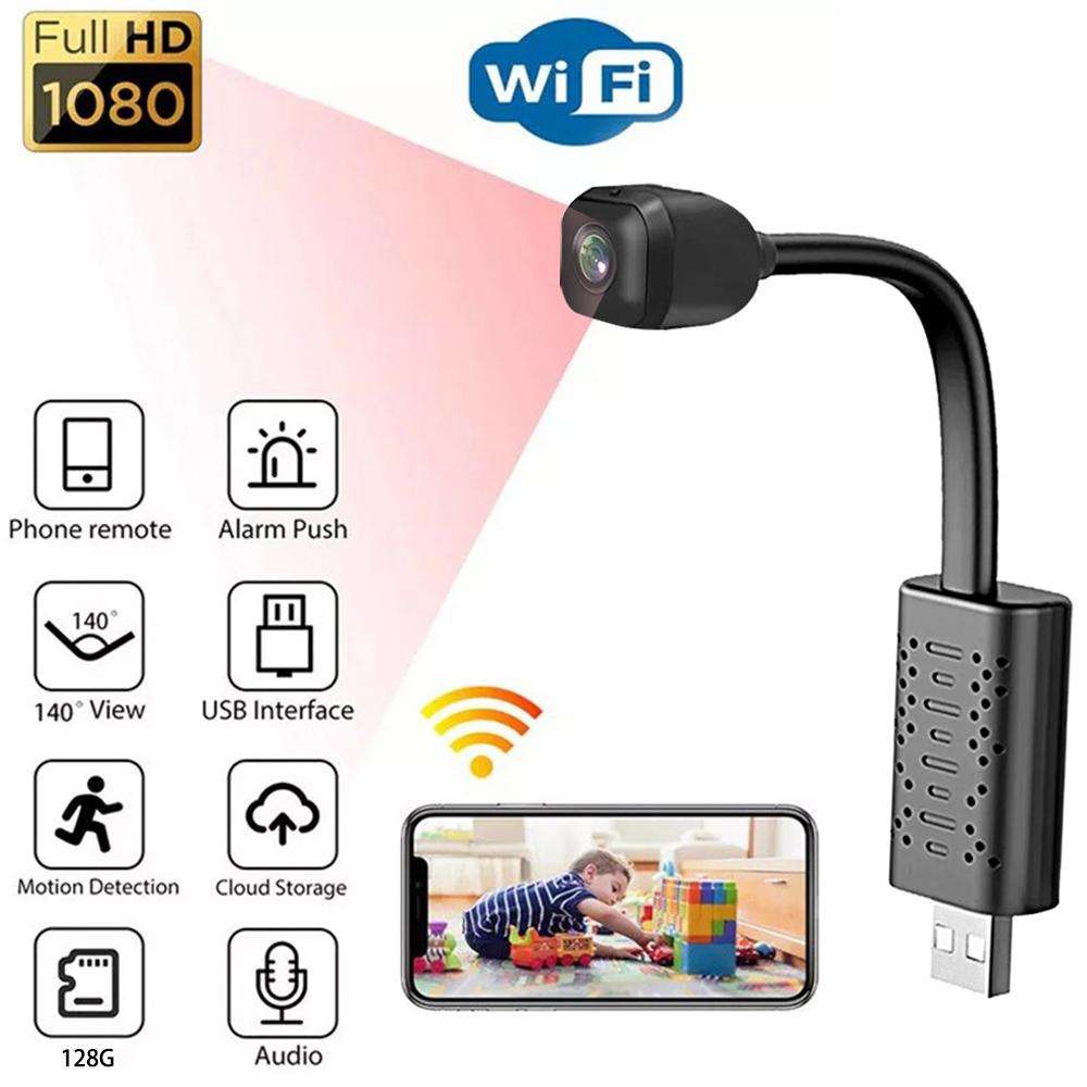 1080P HD Camera Mini Camera Loop Record Camera Security Protection Surveillance IP Secret Audio WiFi Video Recorder Sensor
