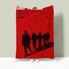 Band D-Deftones Throw Lightweight 240g Flannel Blanket Soft Skin-friendly for Summer Cooling