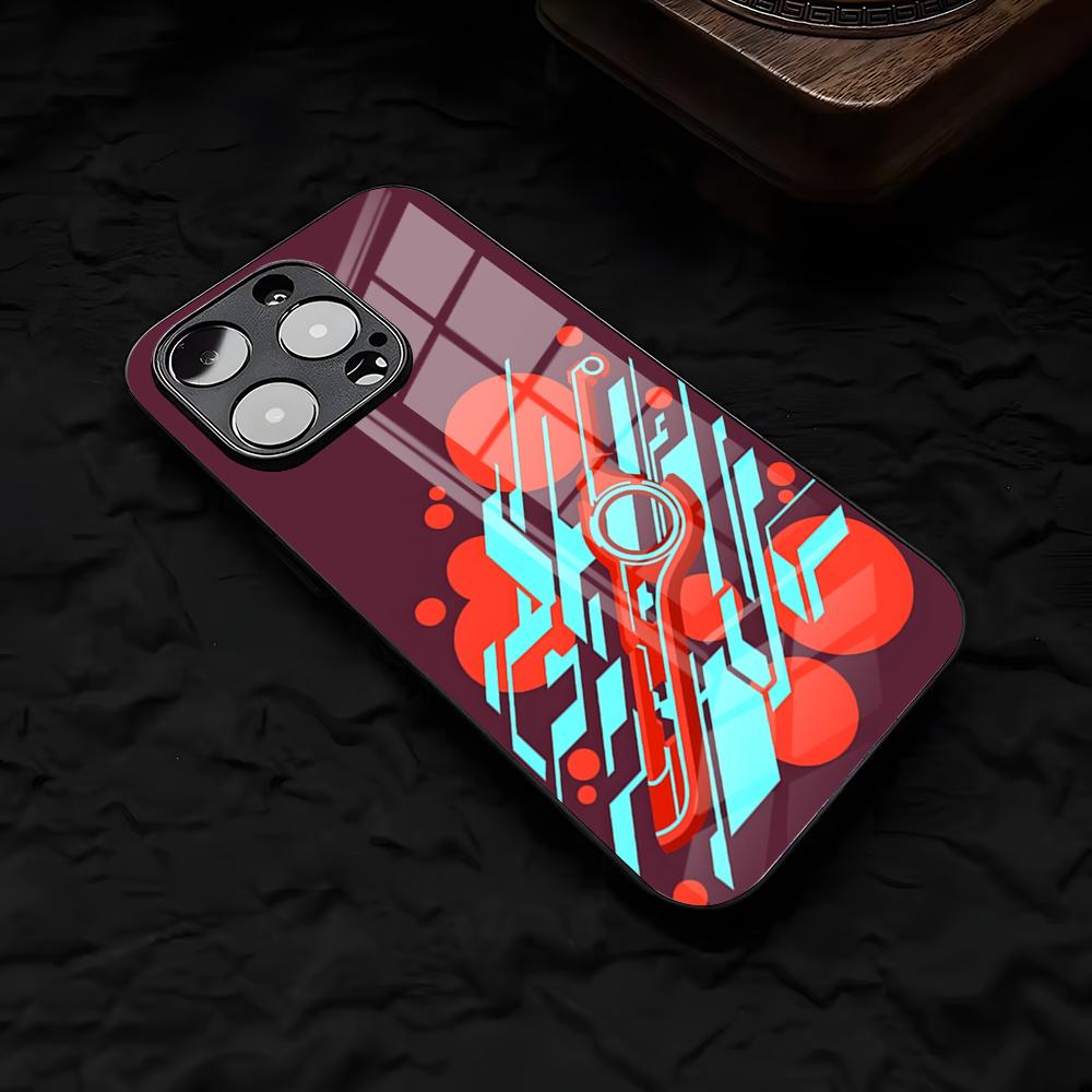 Чехол для телефона X-Xenoblade C-Chronicles Для IPhone 17 Air 16 E Pro Max 15 14 13 Mini 12 Pro 11 Max Plus Черное Стеклянное Покрытие