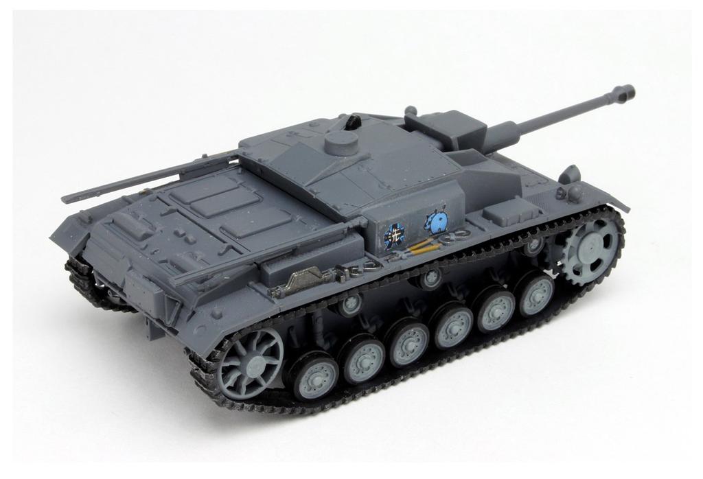 Коллекция танков Platts Girls Tenohira Senshado из фильма StuG III Type F Hippo Team и 1/72