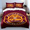 Football Club Logo Bedding Set Bedding Duvet Cover Set Duvet Cover Pillowcases (1 * Duvet Cover 2 * Pillowcases, without duvet insert)