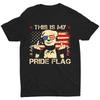 This Is My Pride Flag USA American 4th Of July Patriotic Unisex T-Shirt