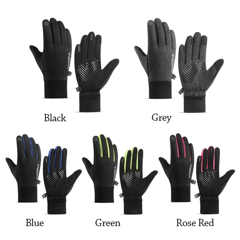 Non-slip Kids Winter Gloves Full-finger Children Bicycle Gloves for Boys Girls