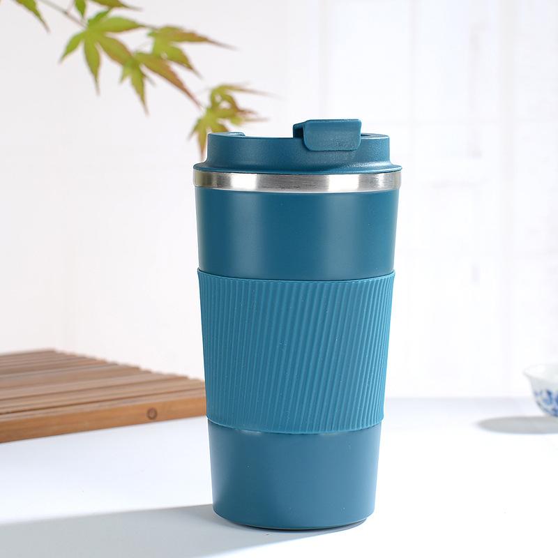 Кофейная чашка из нержавеющей стали, 380 мл, 510 мл, термокружка Garrafa Termica Cafe Copo Termico Caneca, нескользящая изолированная бутылка для путешествий в автомобиле