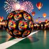 1pc Soccer Ball Pattern Football, Size 5 Soccer Ball Outdoor Athletic Training Ball, Unique Style, Exquisite Holiday Gift