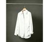 Simple solid color lazy wind V-neck long-sleeved shirt women's 1116 early spring new commuter casual loose versatile top